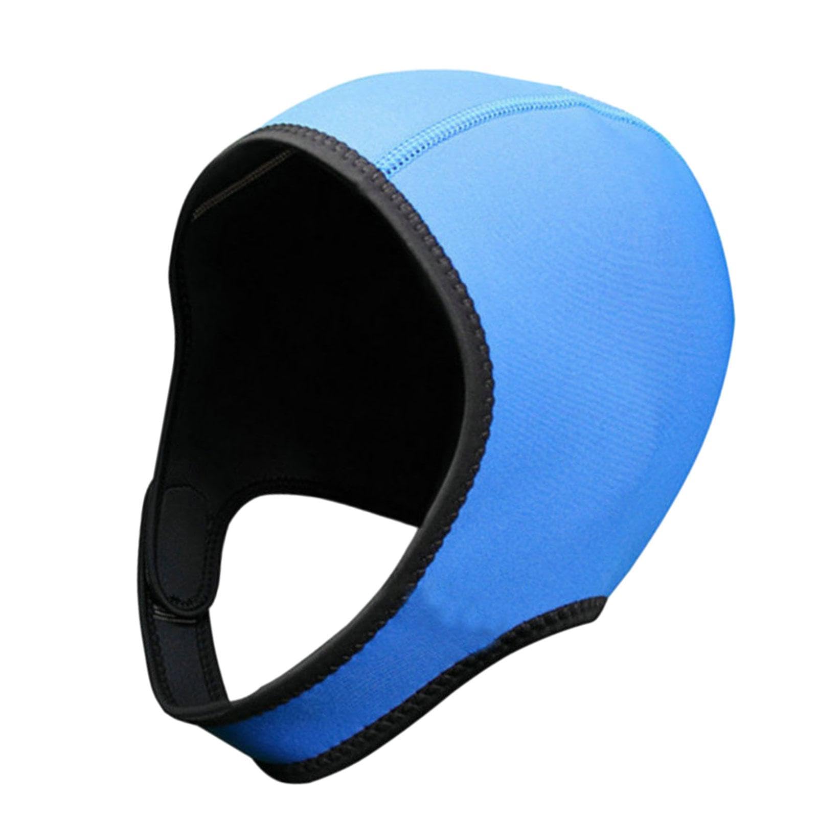 Gorro de neopreno de 3 mm elástico para buceo bajo el agua y natación