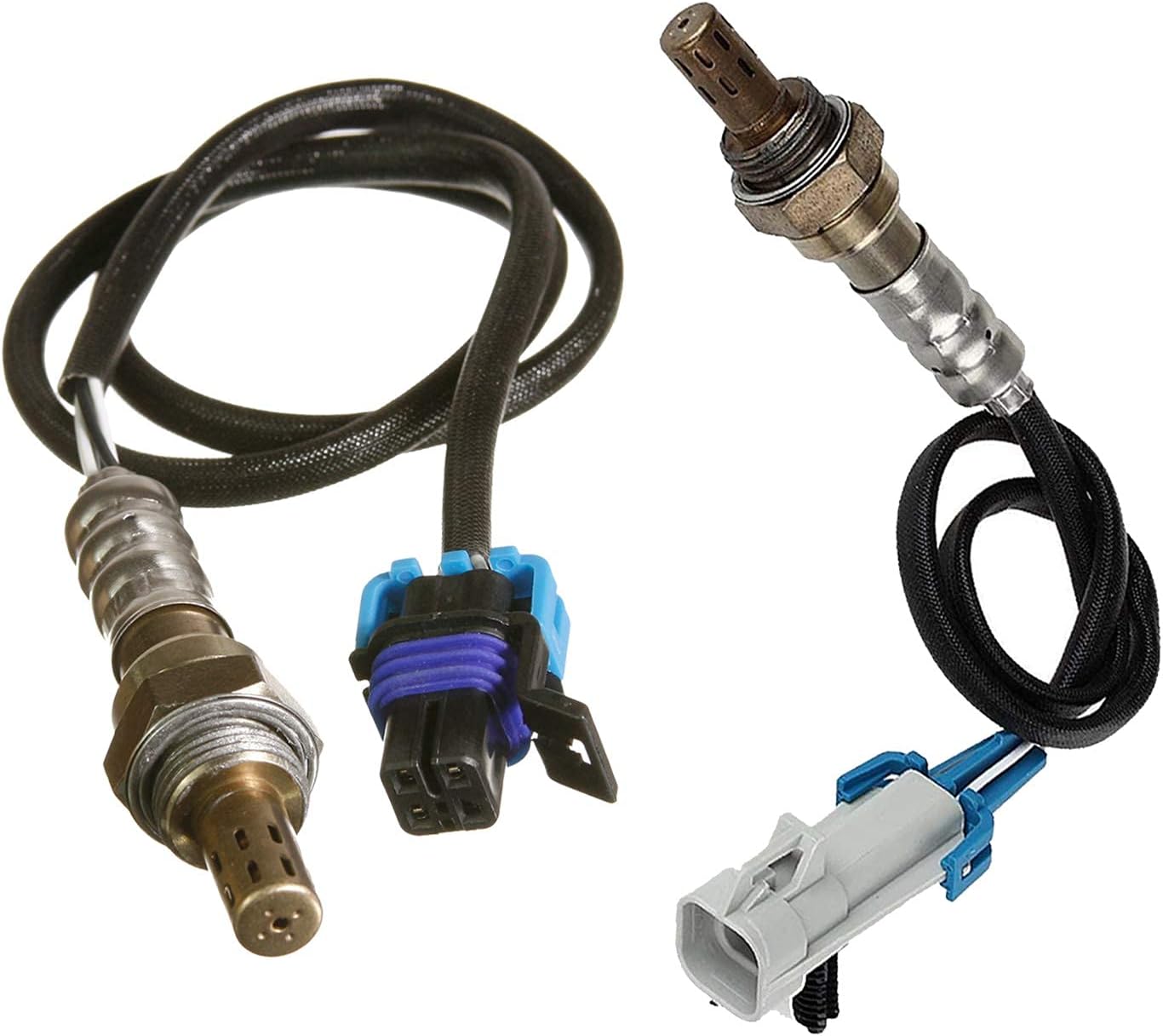 MAXFAVOR 1Pc Upstream and 1Pc Downstream Oxygen Sensor Replacement for 2010 2009 2008 2007 Chevy Cobalt HHR Pontiac G5 L4 2.2L 2.4L,for 2007 Saturn Ion O2 Sensor 234-4668 234-4066