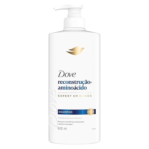 Dove Shampoo Reconstrução + Aminoácido 600ml Pump