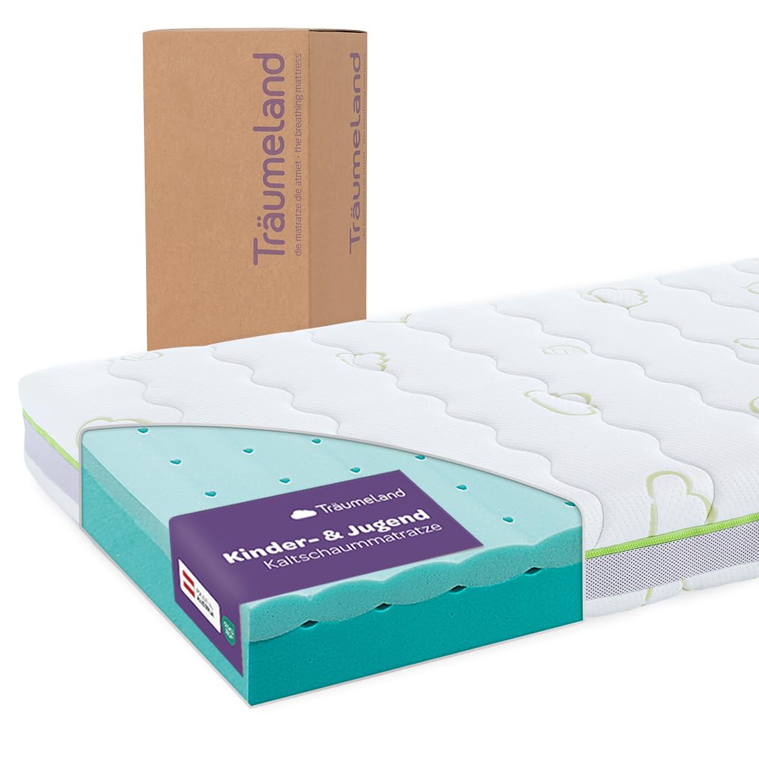 Träumeland T080243 - Jugendmatratze Waldduft 100 x 200 cm