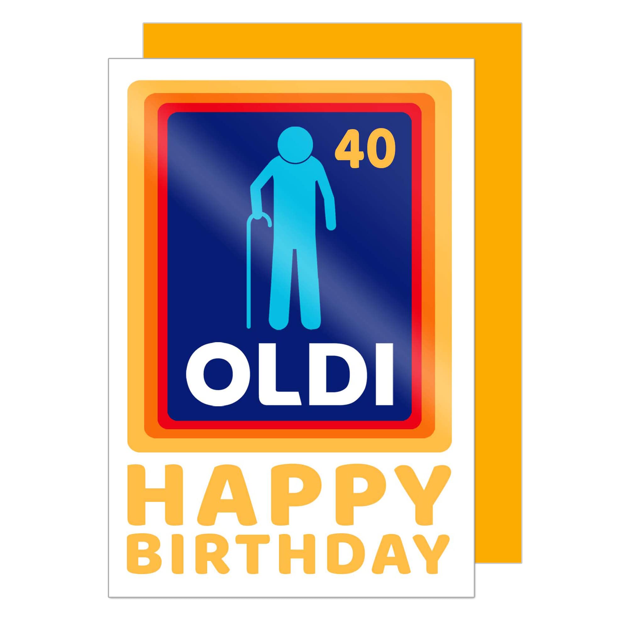 Biglietto di auguri per 40 anni - Italia