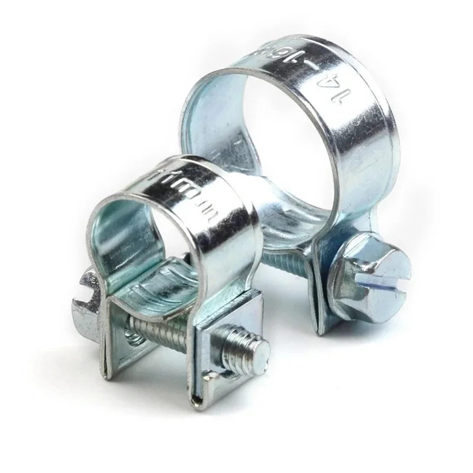 8-18mm Worm Drive Fuel Water Hose Pipe Clamps Clips(60pcs)