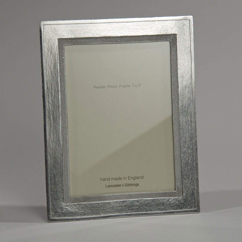 Lancaster and Gibbings Bantham Handmade Pewter Photo Frame