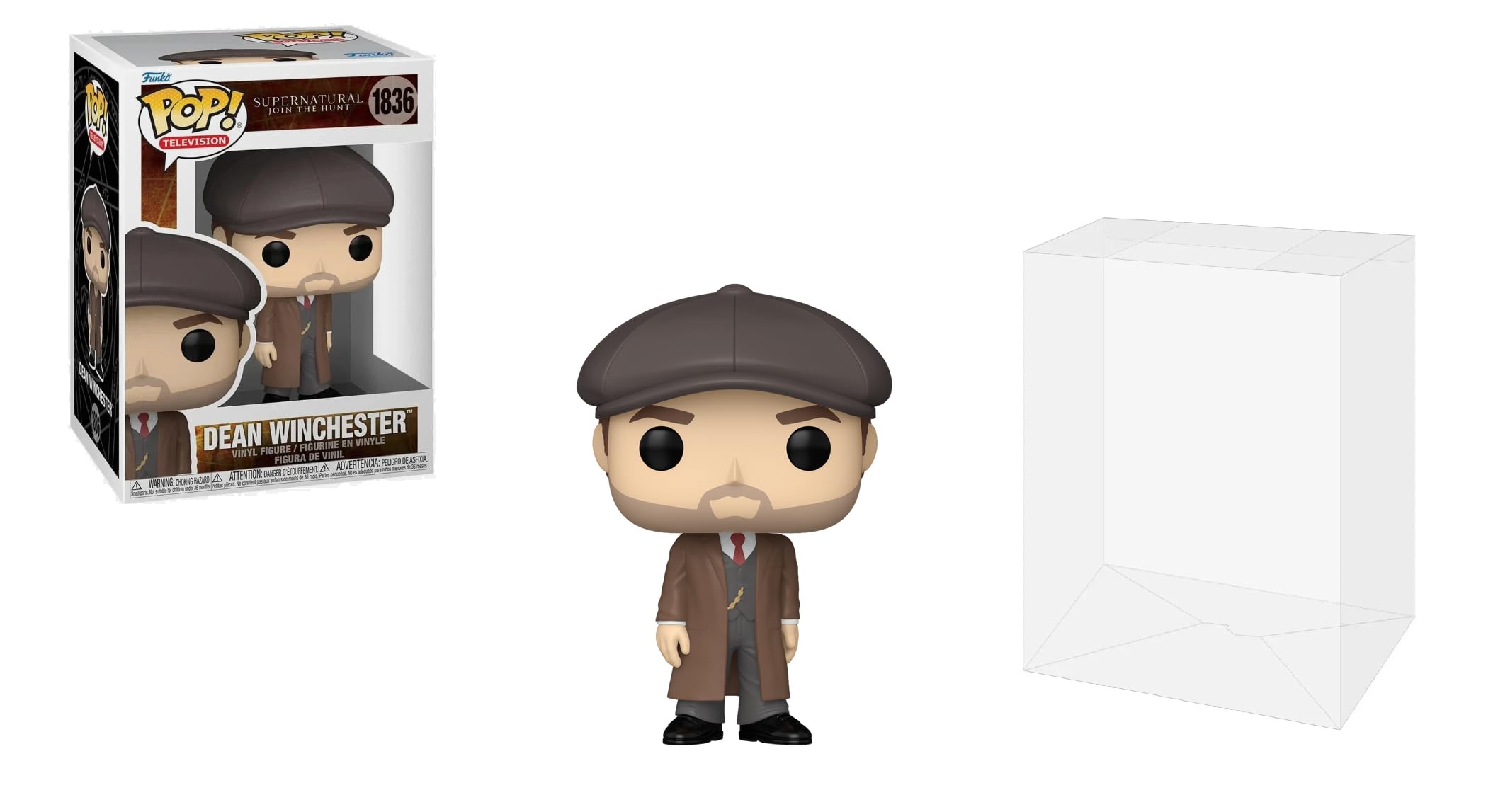 Amazon.com: Funko Supertural Dean Winchester 1836 Pop Vinyl Figure