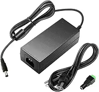 SHNITPWR Adaptador de fonte de alimentação CC 24V 3A CA 100 V ~ 240 V para CC 24 volts 3 Amp 72W transformador conversor 5,5 x 2,5 mm plugue para fita de LED 5050 3528 impressora 3D driver de LED