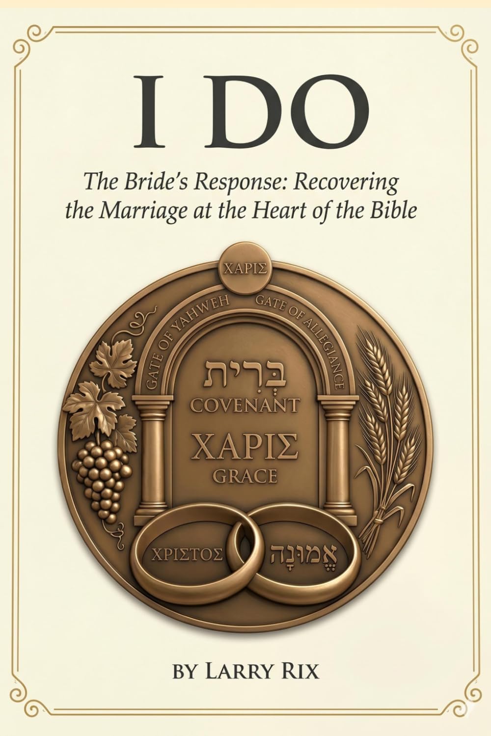 I DO: The Bride's Response: Recovering the Marriage at the Heart of the Bible