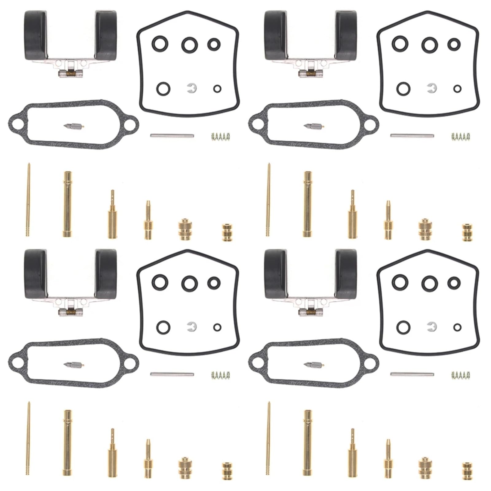 Guarnizioni Carburatore Kit Di Riparazione Guarnizione Galleggiante Carburatore Moto Compatibile Con CB400F Per Super Sport 1975 1976 1977 Kit Di Ricostruzione Carburatore