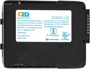 T6 Power Akku Für Zebra TC70/TC75 - 4620mAh Li-Ion Ersatzakku