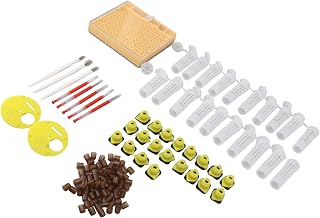 Ferramentas do Kit de Enxertia de Apicultura, Geléia Real Squeeze Pen Incubadora Copo de Células Colméia Porta de Entrada de Plástico Sistema de Criação de Rainhas Suprimentos de