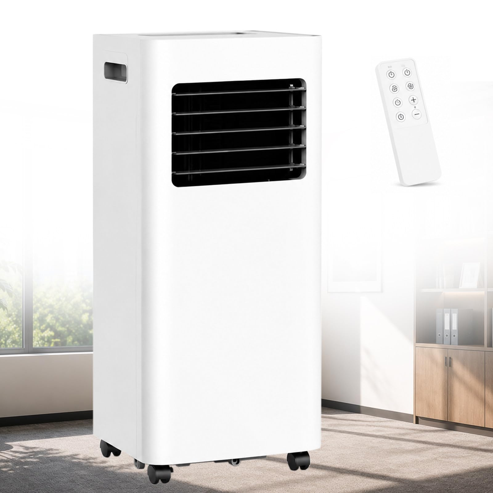 Cplsntaeam Portable Air Conditioner Cooling Fan, 3-in-1 Mobile Air Cooler
