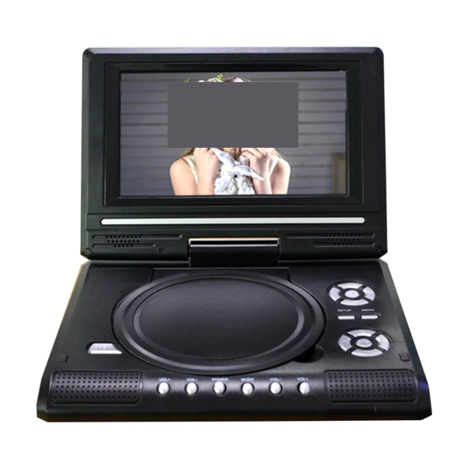 Lecteur DVD Mobile, Support de Manette Jeu sans Fil for Lecteur DVD, Prise en Charge la Carte USB/SD, Meilleurs formats for dortoir et Maison Haute résolution