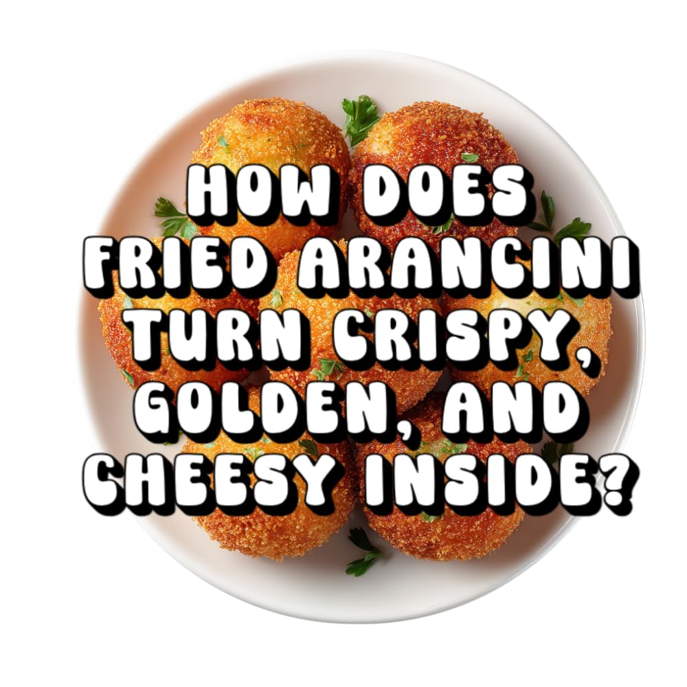 How Does Fried Arancini Turn Crispy, Golden, and Cheesy Inside?