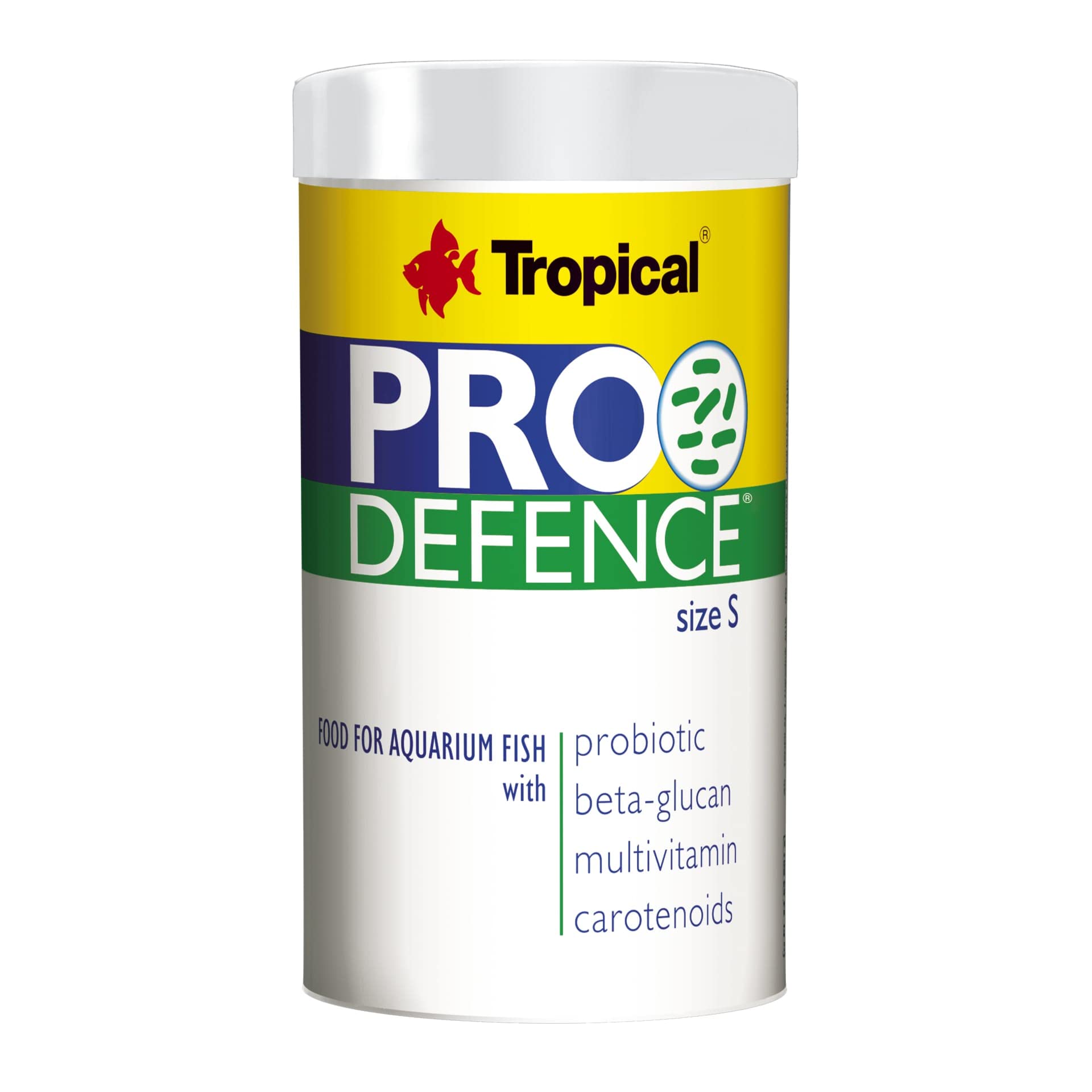 Mangime Probiotico Per Pesci D'acquario, Granuli Size S, 1000 Ml - Rafforza Le Difese E Migliora La Digestione