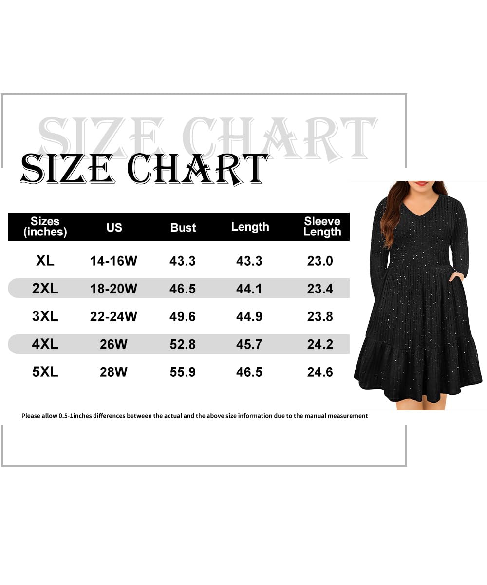 RITERA Robes de grande taille pour femmes courbes d'été printemps femmes robe col en V manches courtes robe décontractée avec poches XL-5XL