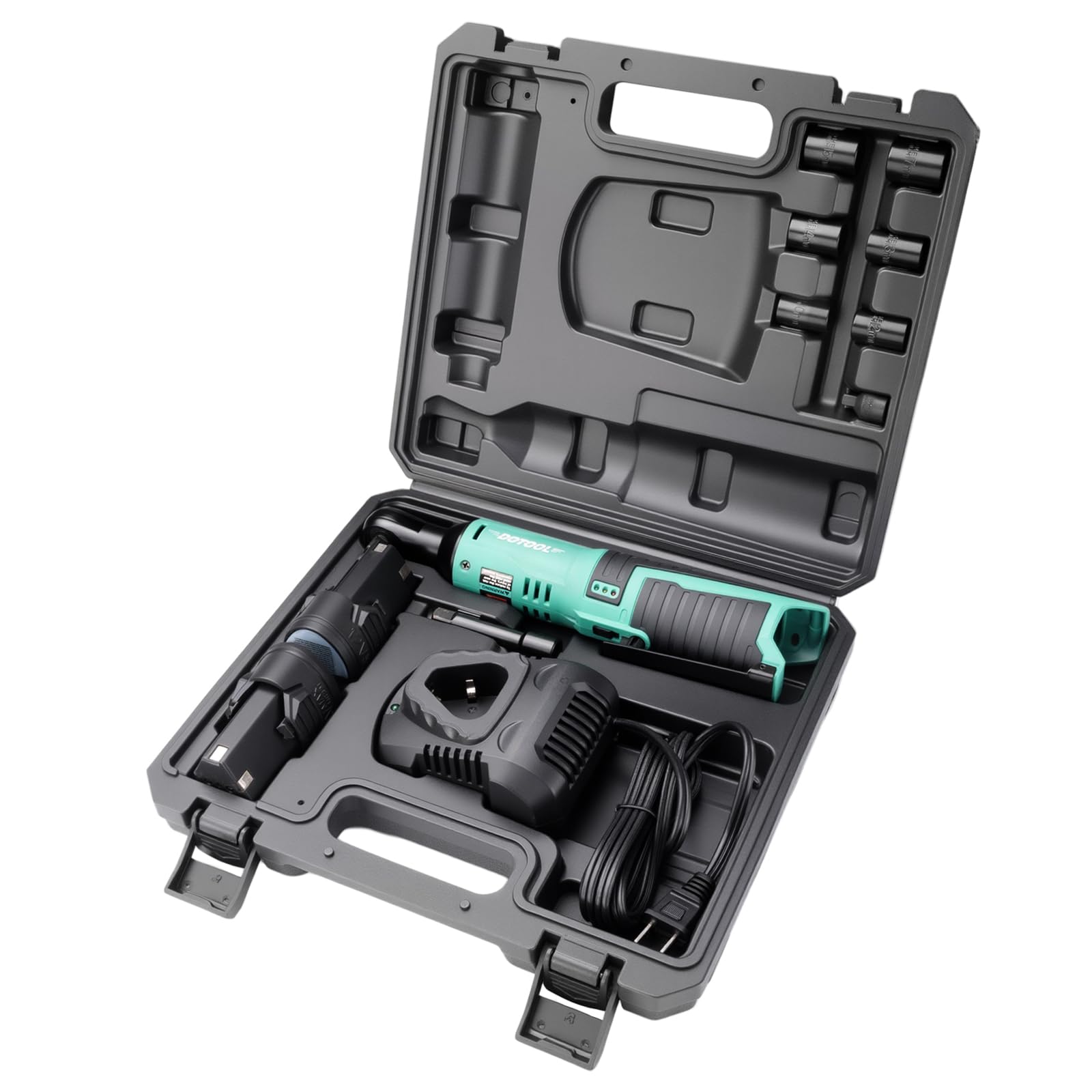 Cordless Electric Ratchet - 40ft-lbs Torque -6 Cordless Electric Ratchet - 40ft-lbs Torque -6