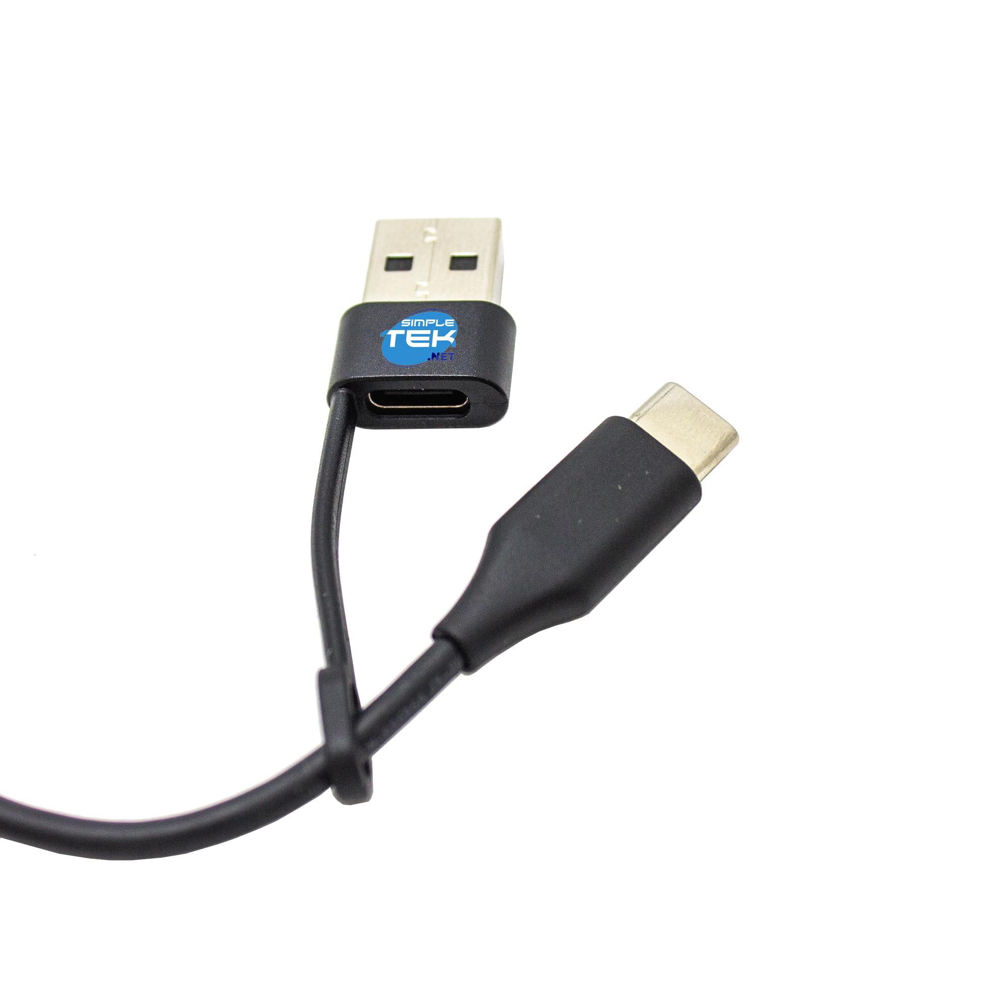SIMPLETEK - Cuffie Cablate Stereo Professionali SE - Cavo USB-C con atattatore USB-A incluso - Microfono incorporato