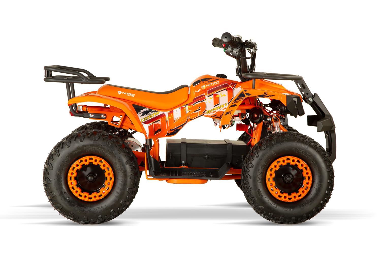 1200W Eco mini Kinder Quad Dusty BTF Profile XL, Farbe:Orange