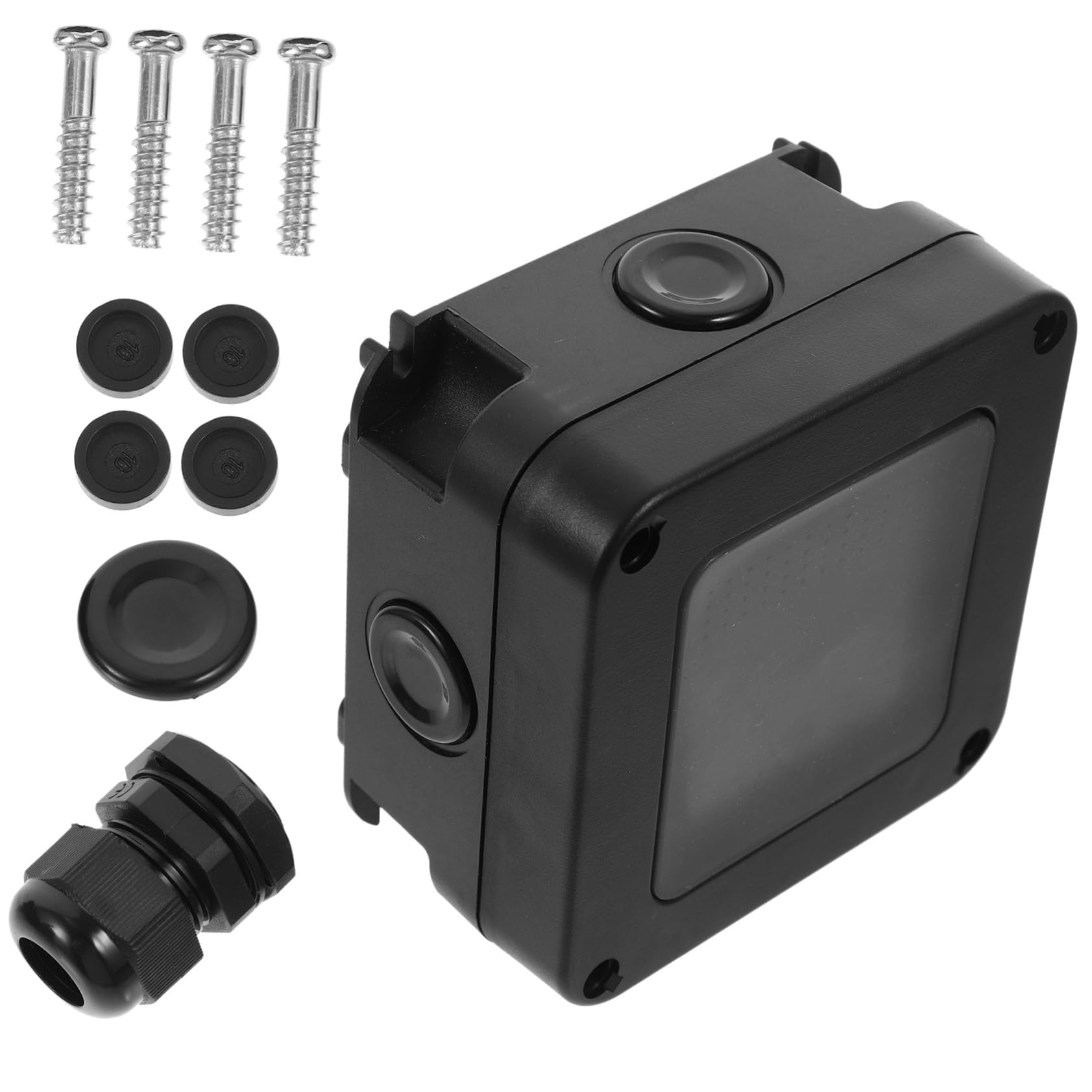 Alipis 5 Set Copertura per Prese Elettriche da Esterno per Interruttori da Muro Design Pratico e Facile Installazione per Giardino e Spazi Esterni