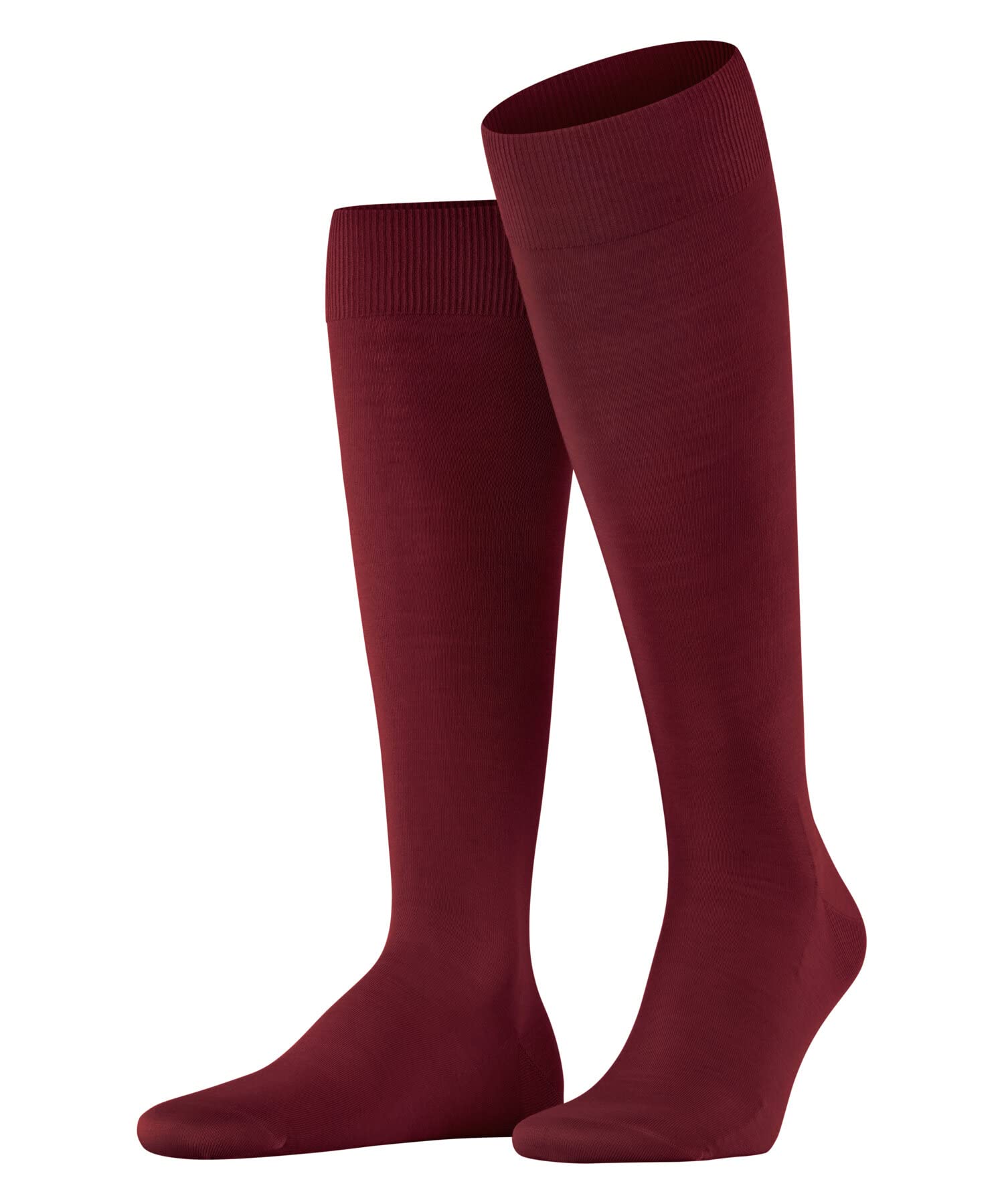 Falke Men's Red Scarlet 8228 Climawool M Kh Temperature-Regulating Long Plain 1 Pair Knee-High Socks, 7-8