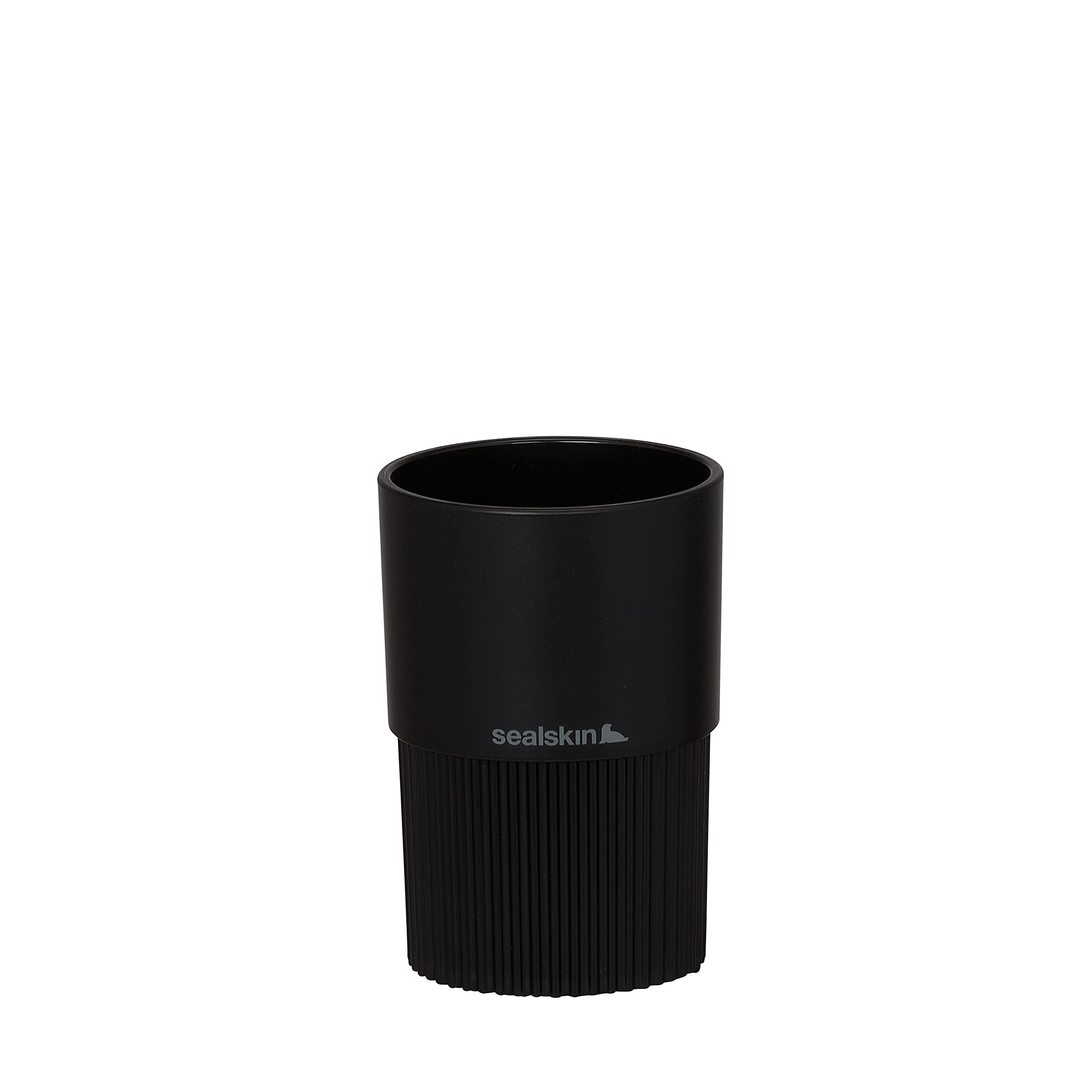 Sealskin Brave Toothbrush tumbler freestanding Black, B x H x T: 75 x 110 x 75 mm - Image 4