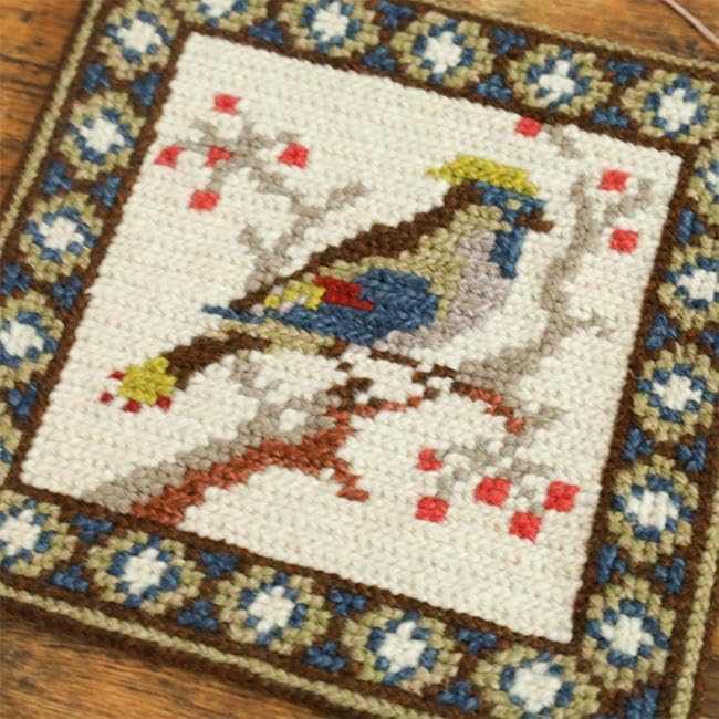 Amazon.co.jp: 北欧 ヴィンテージ ツヴィスト刺繍 タペストリー
