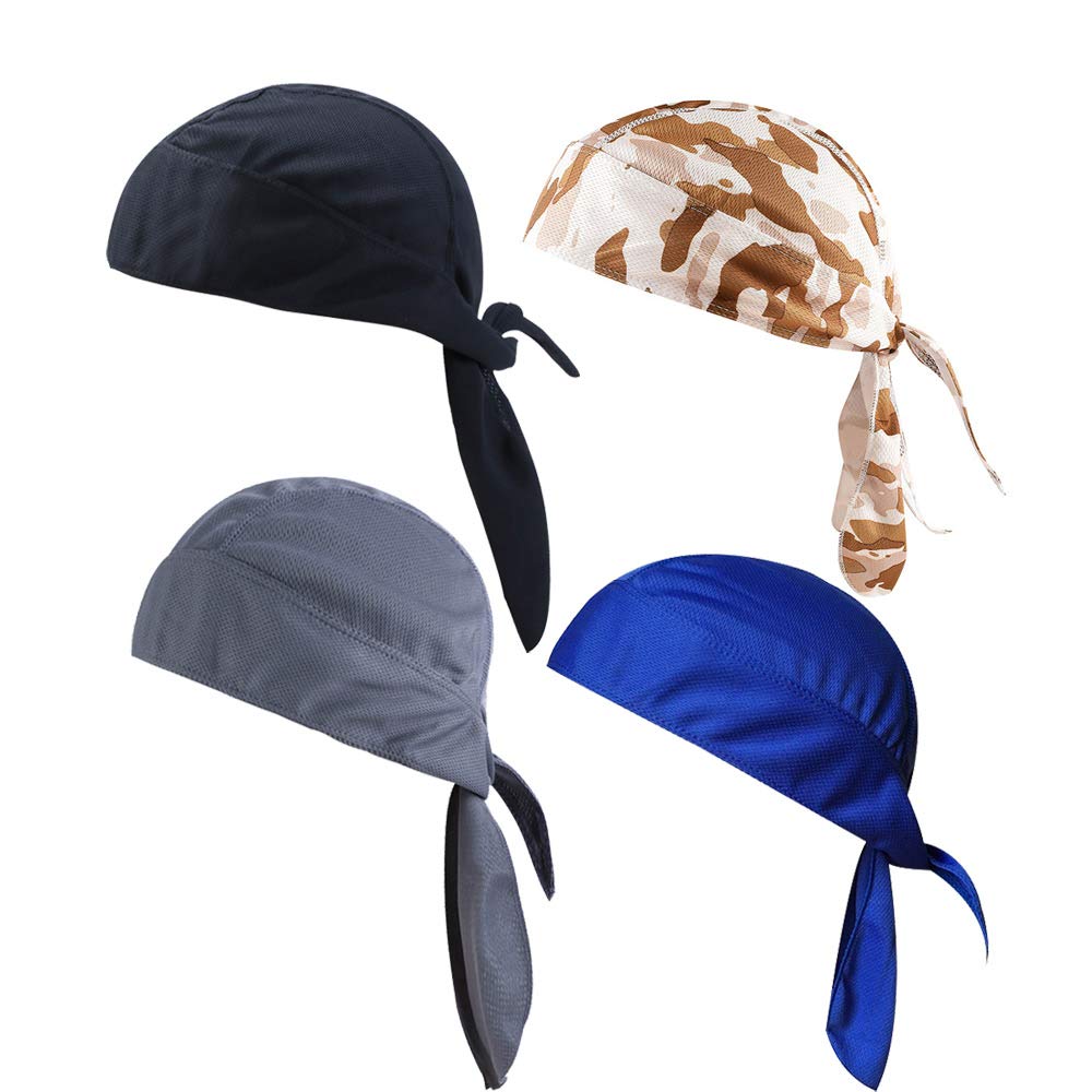 Uphily Sweat Wicking Beanie Cap Helmet Liner Skull Cap