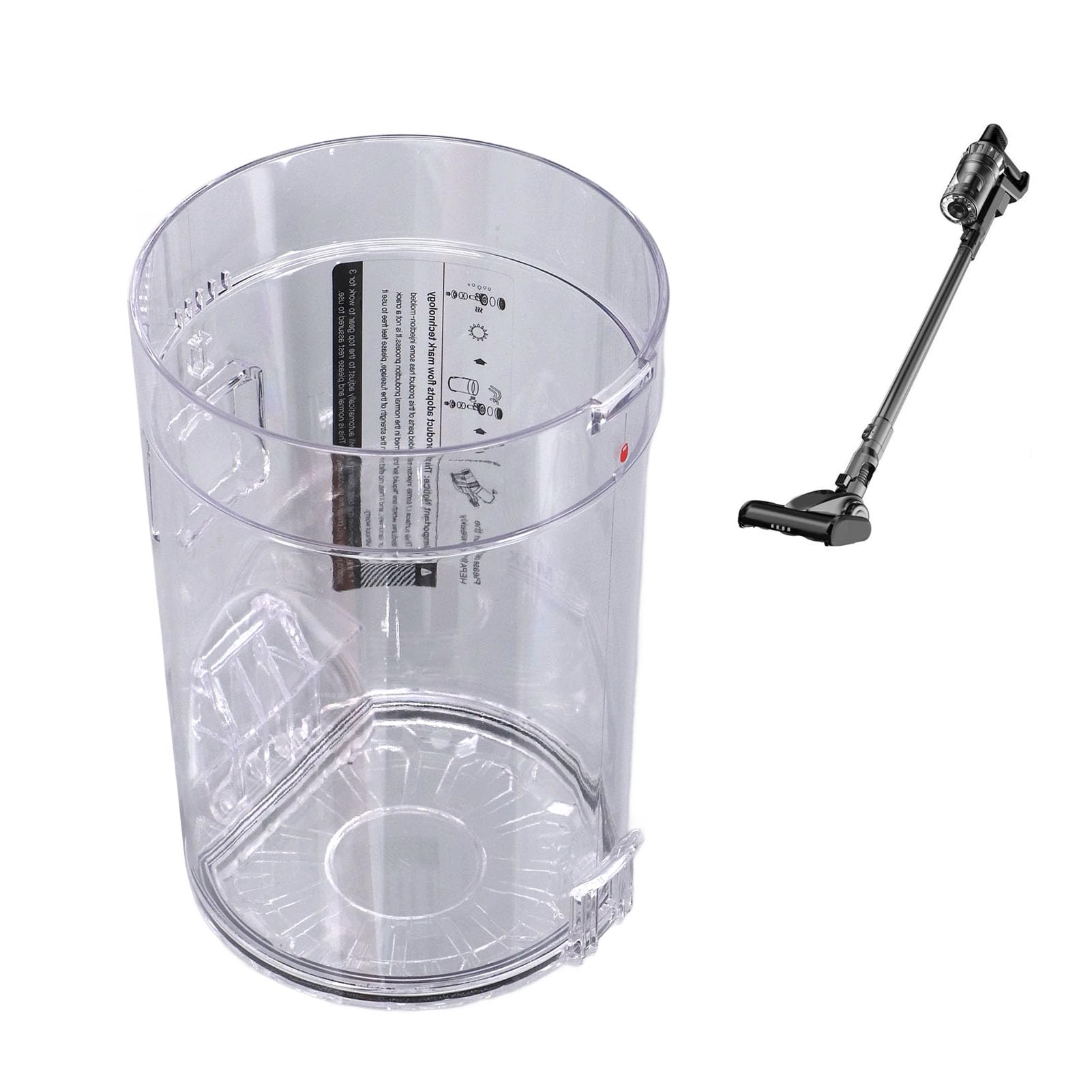 Contenitore di Polvere per aspirapolvere Portatile Senza Fili P10 P11 P10PRO, Parti di Ricambio della Tazza di Polvere per aspirapolvere Accessori per
