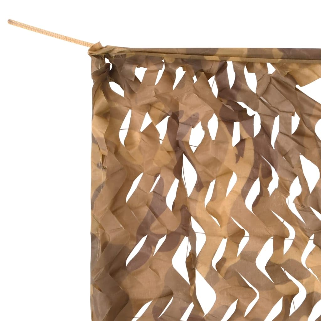 Red de camuflaje con bolsa de almacenamiento, color blanco arena, tejido Oxford, resistente a los rayos UV, de secado rápido, compacta y ligera para caza, asiento alto, campo, bosque