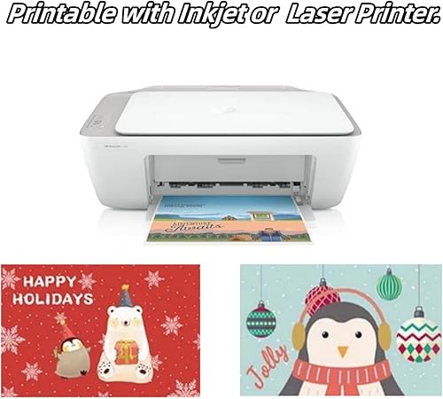 Miniatura 5 de Paquete de 25 tarjetas de cartulina negra de 4 x 6 pulgadas en blanco grueso de 92 libras para hacer tarjetas de felicitación, tarjetas de