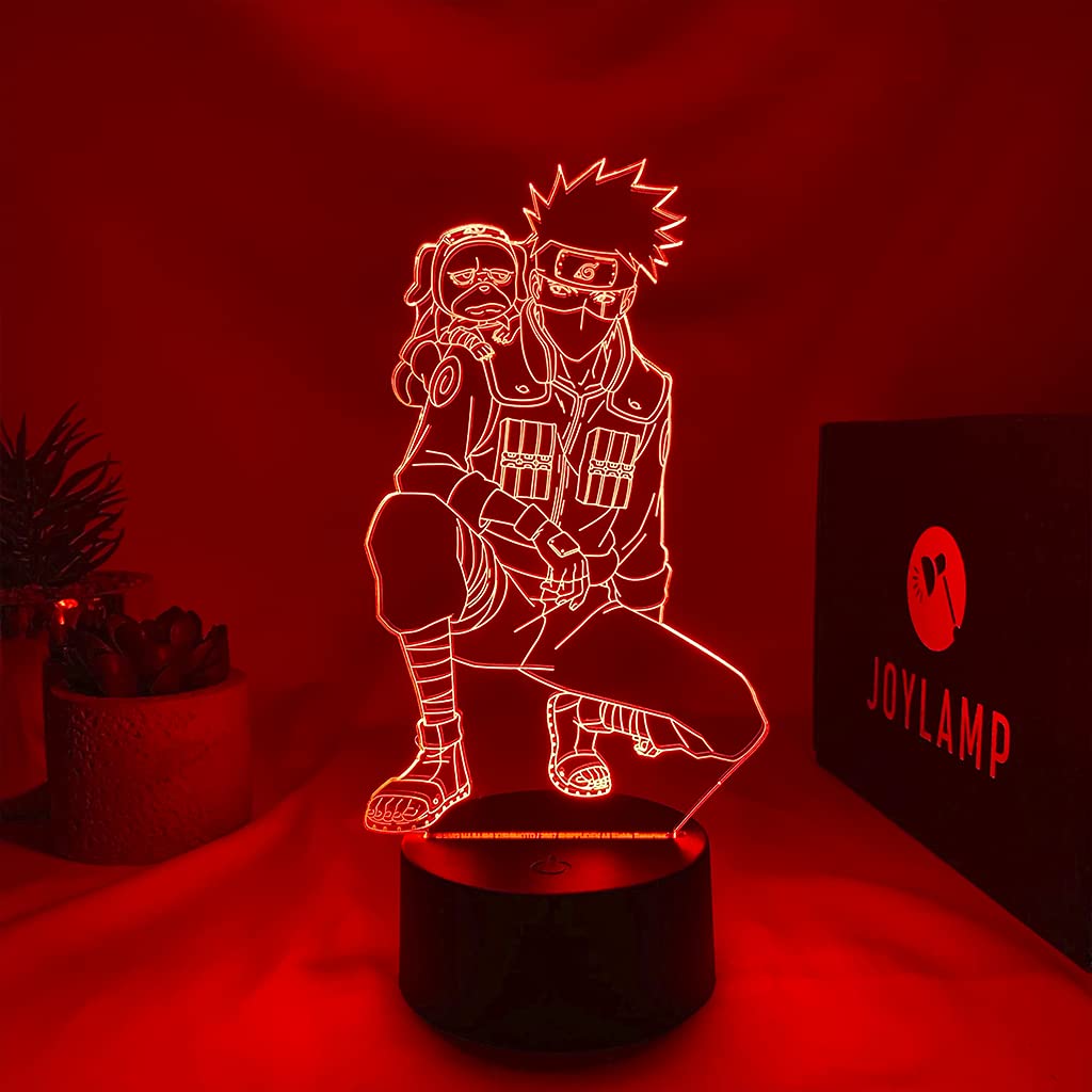 JoyLamp - Lámpara 3D Kakashi Hatake - Luz nocturna del manga