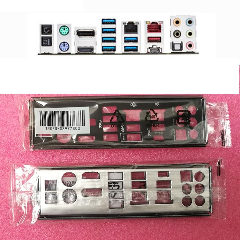 I/O IO Shield Back Plate Blende Bracket For ASUSs ROG MAXIMUS X APEX M10A Computer Motherboard Backplate Baffle