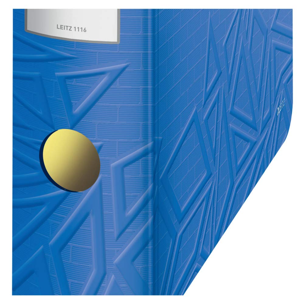 Classeur Leitz Active Solid - Lot De 5 - Format A4 - Dos Arrondi 8,2 Cm - Fermeture élastique - Blanc