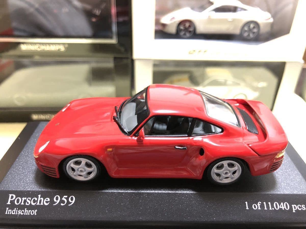 Amazon.co.jp: MINICHAMPS 1/43 Porsche 959 1987 Red : Hobbies