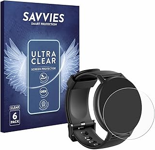 Savvies Screen Protector compatible with Iowodo R2 Protection Film Clear 6-Pack