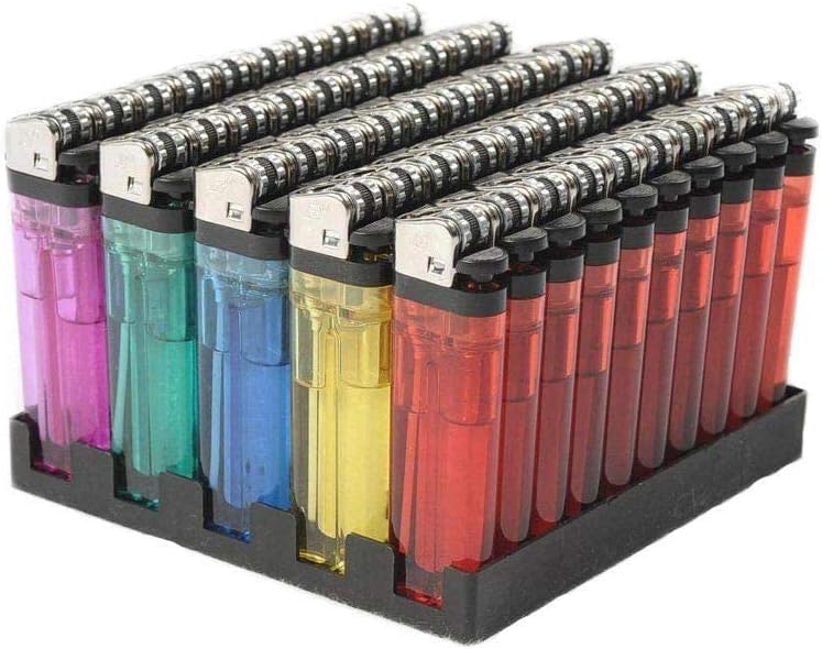Pack of 50 Wholesale Lot Classic Disposable Cigarette Lighter