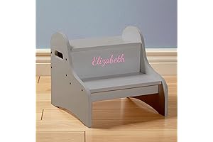 Dibsies Personalized Step Stool with Storage: A Fun and Educational Space-Saving Solution