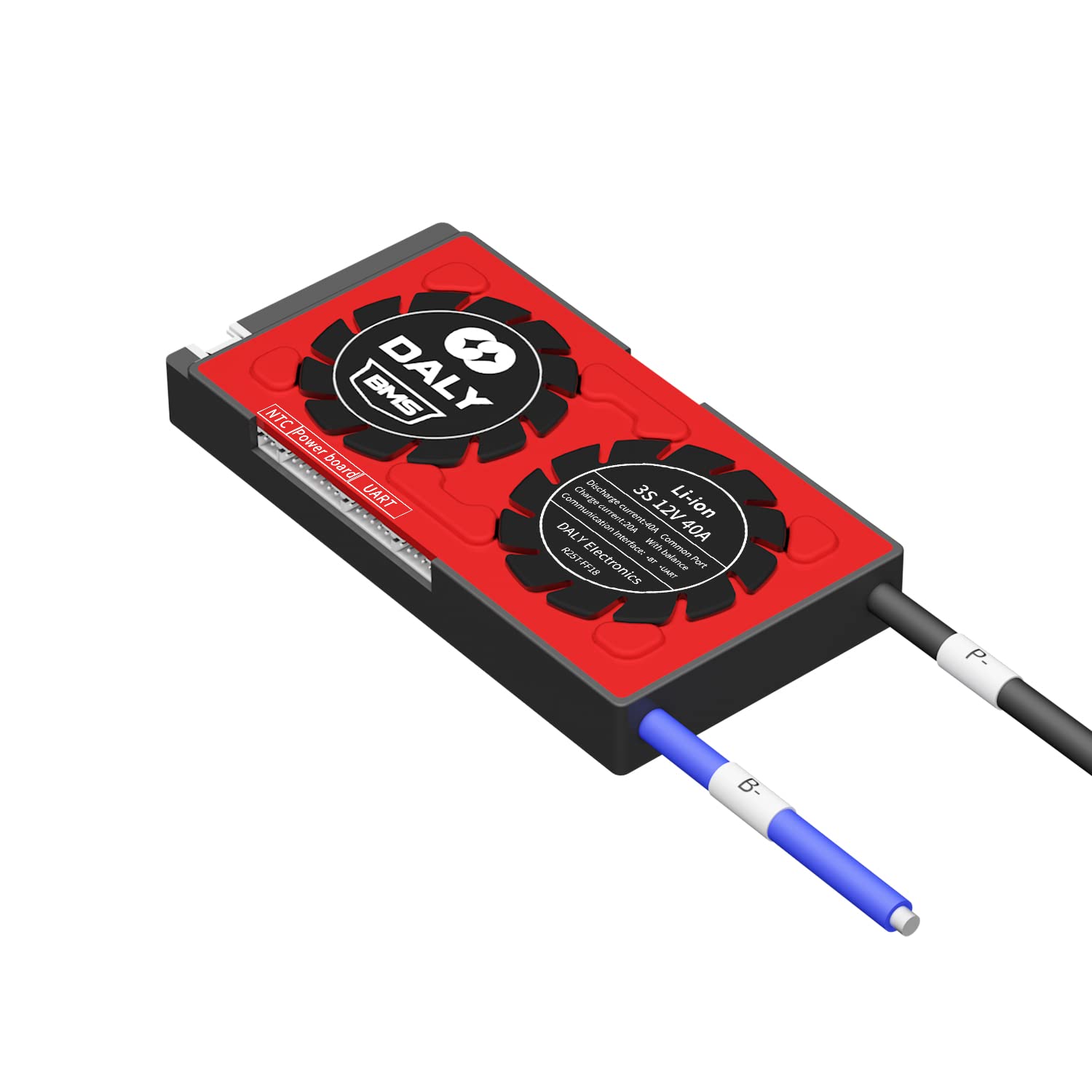Amazon.com: DALY Smart BMS Li-ion 3S 12V 40A with Bluetooth BMS