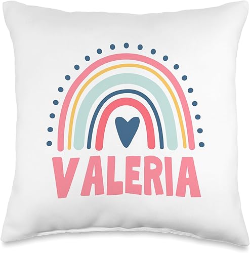 Miniatura 1 de Valeria Name Custom Woman Myth Legend - Almohada para fiesta de cumpleaños, 16 x 16 pulgadas, multicolor