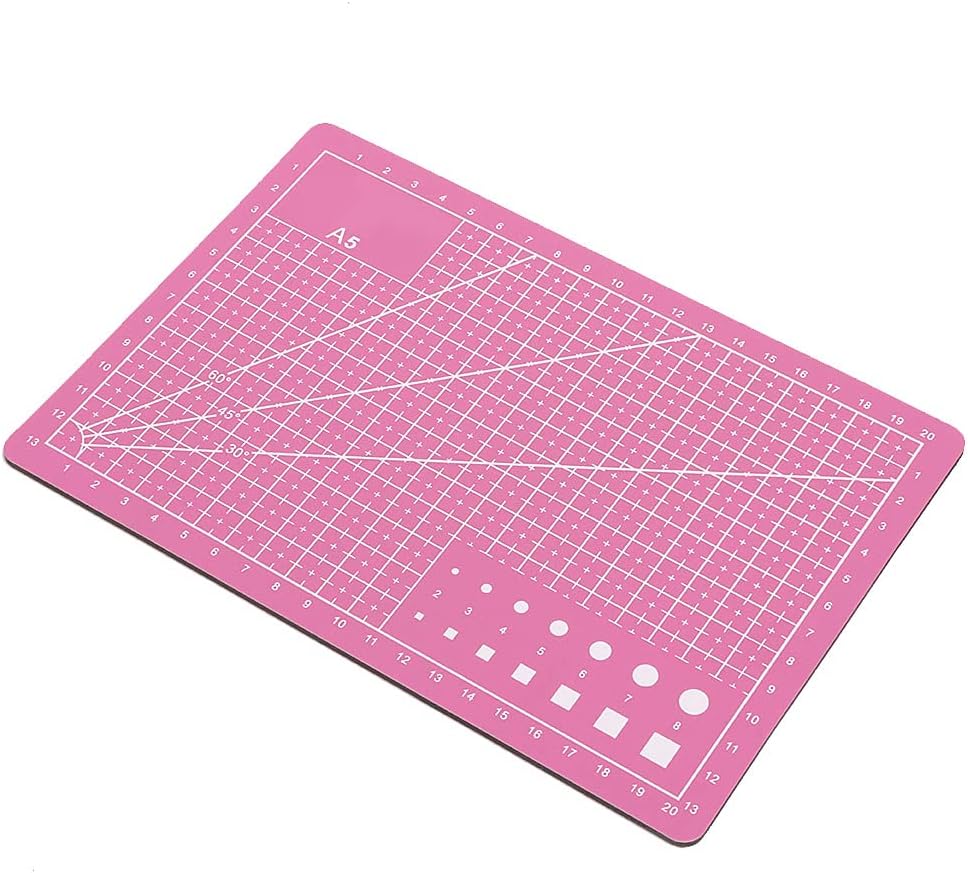 Amazon.com: Clear Cutting Mat Sewing Self Healing Sewing Mat Pad A5 ...