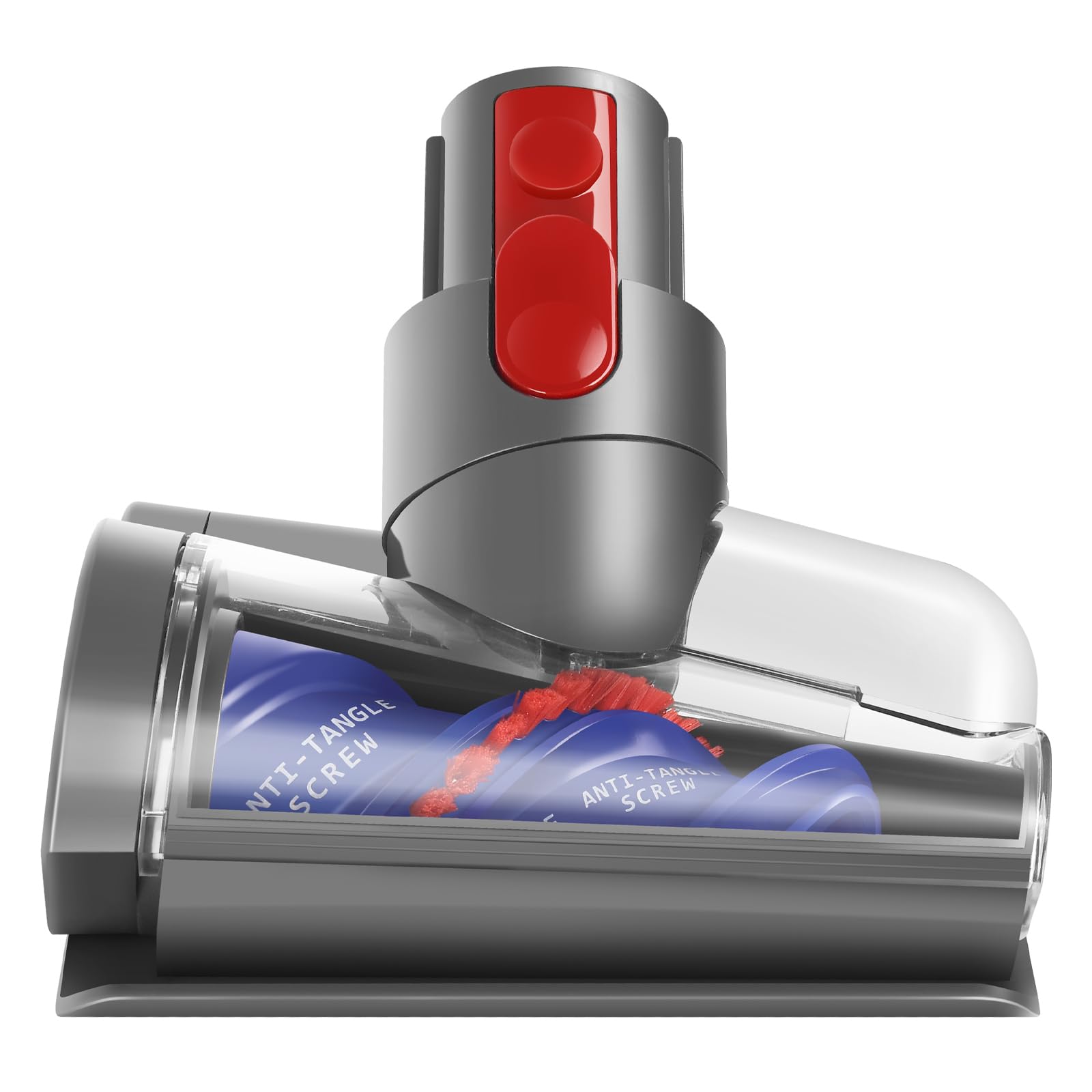 Mini Cepillo Motorizado para Dyson V10 V11 V15 V7 V8 Anti Enredos Mini Boquilla Turbina Escoba para Dyson Limpieza Colchones Tapicería Escaleras Automóvel Pelo de Mascota