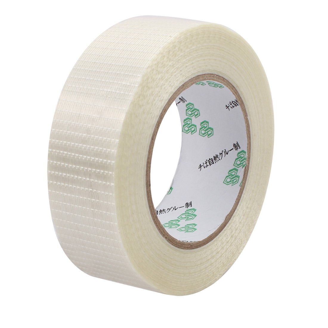 Aexit 45mm Width Electrical equipment 0.22mm Thickness Grid Type Filament Strapping Tape 50 Meters Length