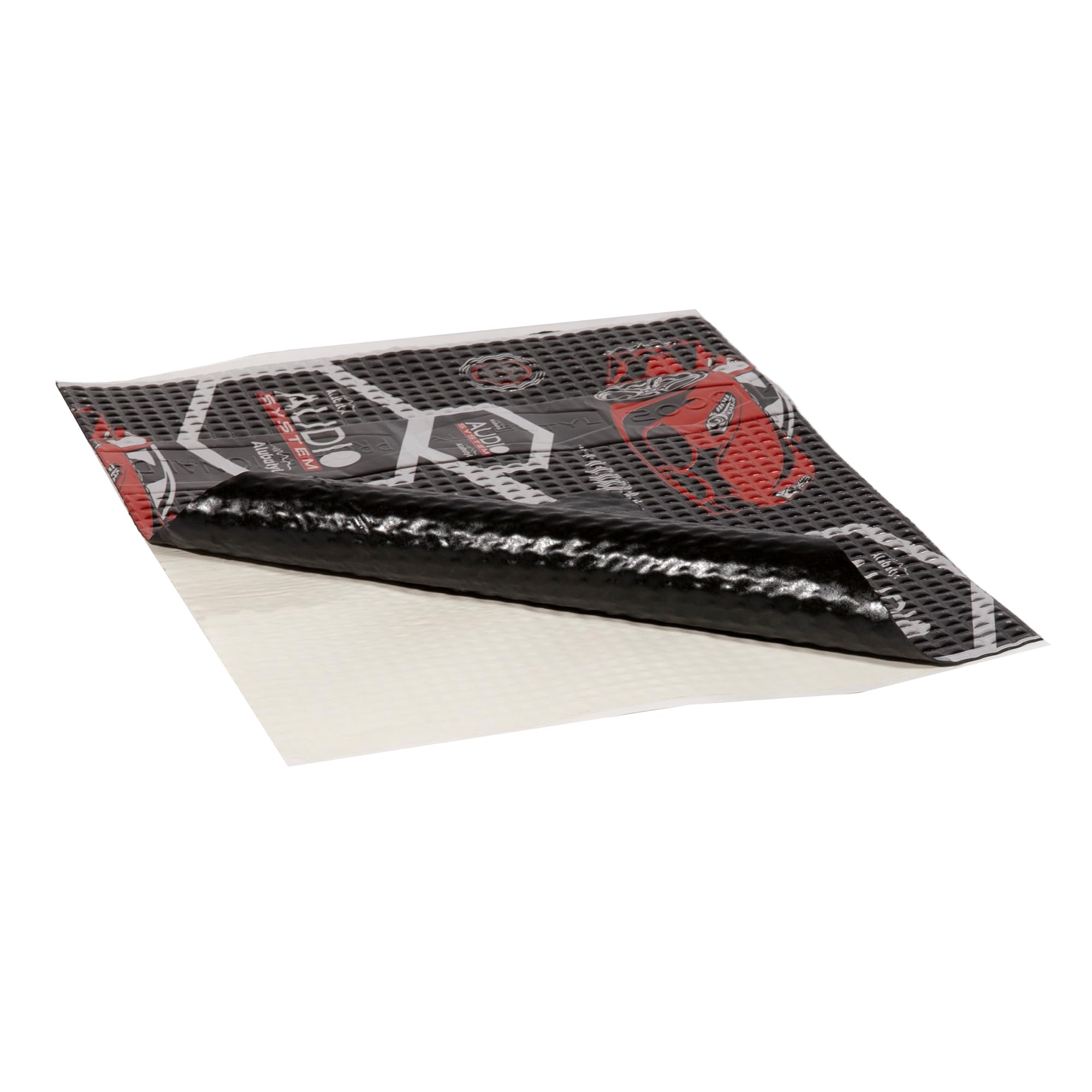 Alubutyl Auto Dämmplatten 50cm x 35cm x 4mm Set von 10 Blätter - 1,75m² Dämmmatten Anti Dröhn Selbstklebende Matten 6,67 kg/m² für Fahrzeugdämmung Dämmung Schalldämmung für Kfz Pkw