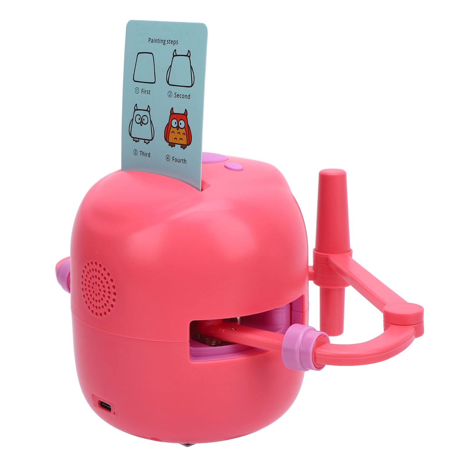 SIXRUN Smart Drawing Robot, 250+ Cards 14 Colored Pens 2400mAh Battery