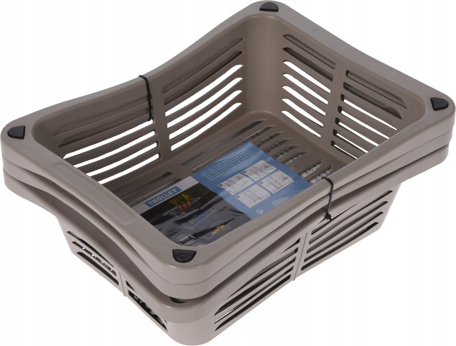 CARRELLO PLASTICA 3 PIANI