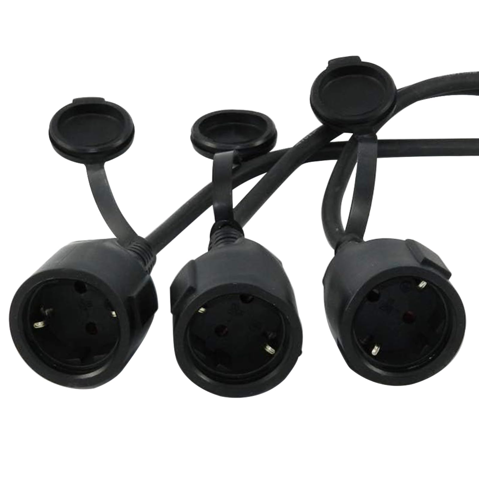 H05RR-F Adaptateur CEE 400 V 16 A mâle vers 3 coupleurs 230 V – H05RR-F 3 x 1,5 mm