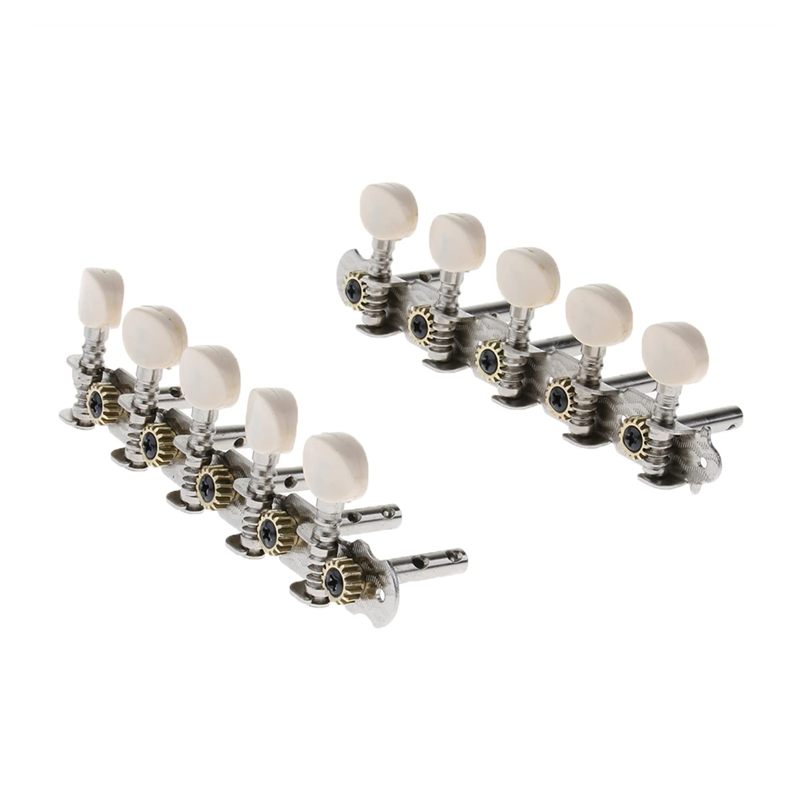 Tuning Peg Tuner 1 Set 5R5L Guitar Tuning Pegs Mécaniques Mécaniques pour Guitare Électrique 10 Cordes