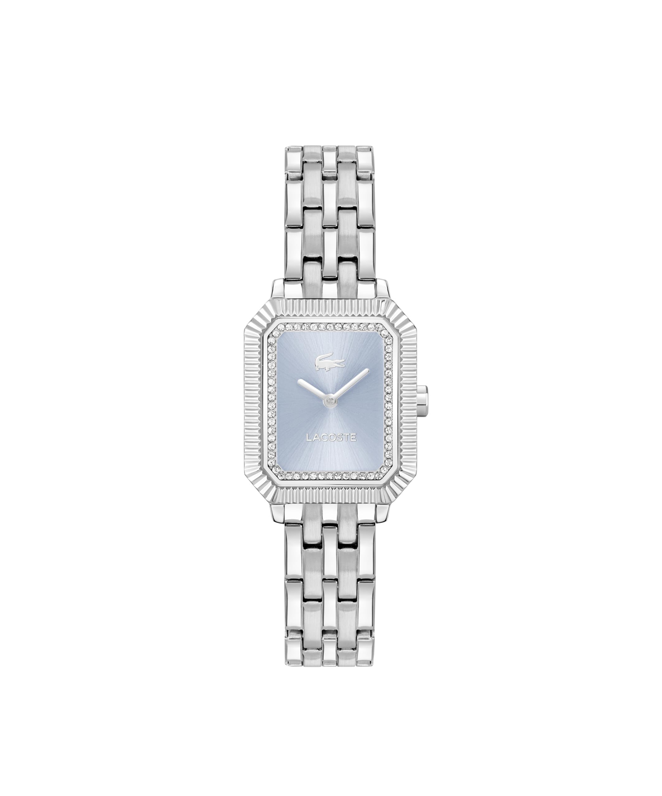 Lacoste Parisienne Blue Dial And Stainless Steel Bracelet Watch