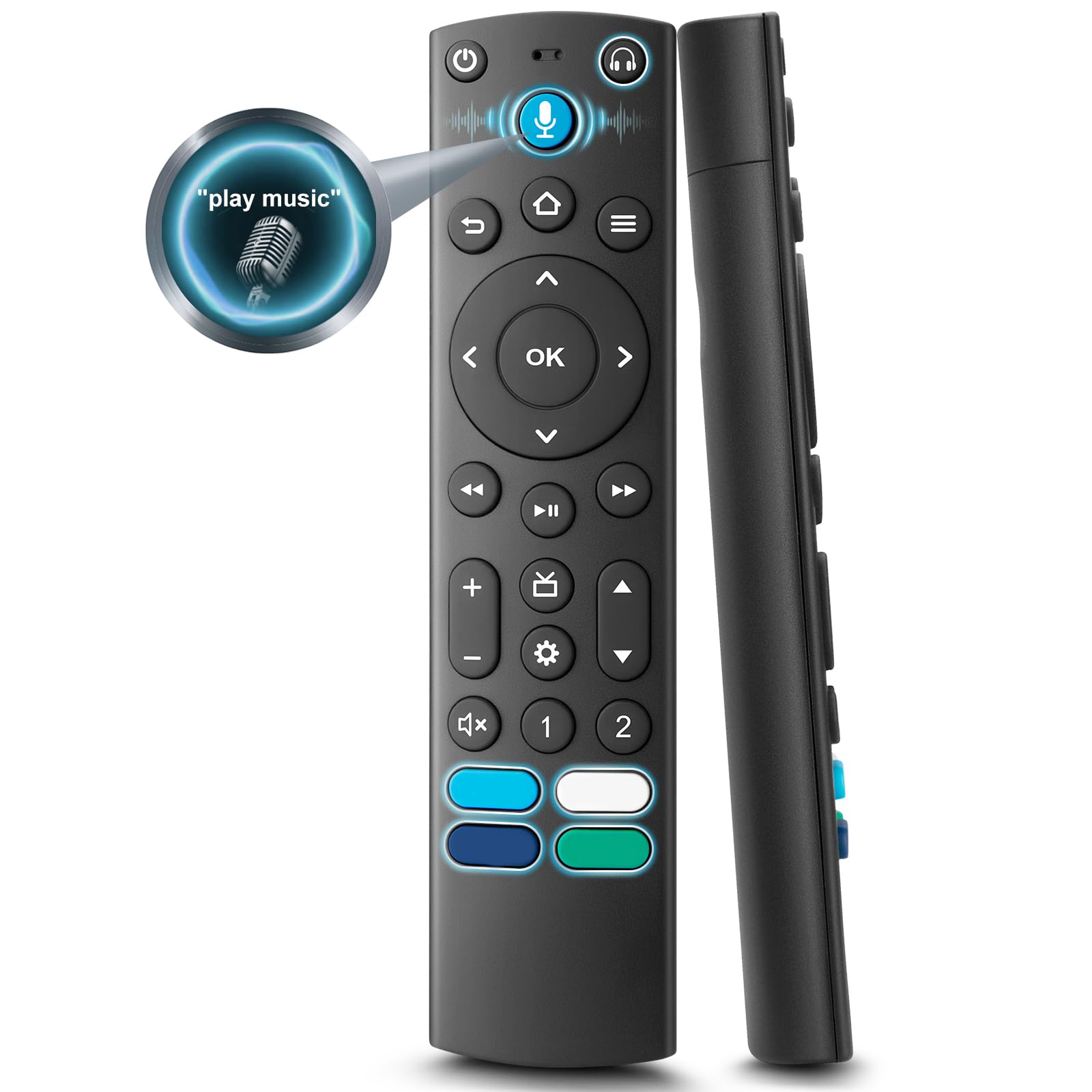 Voice Remote Control for Smart TVs 4K Olde Pro Replacement Remote,Not for Samsun