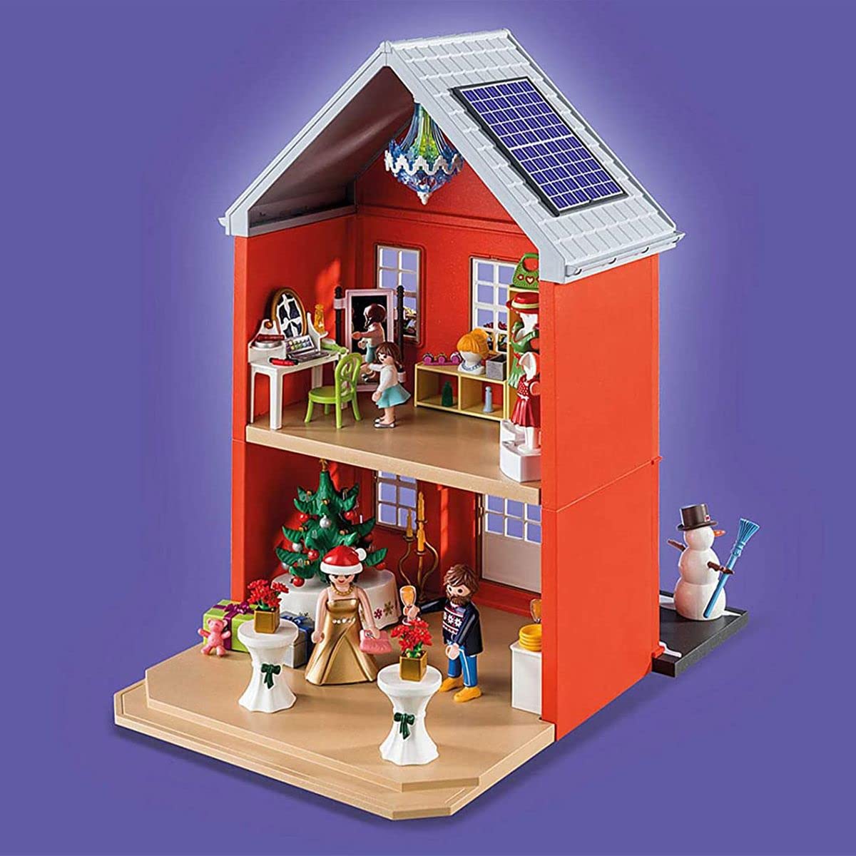 PLAYMOBIL 70383 - Calendrier de l’Avent Géant : Nöel en Famille