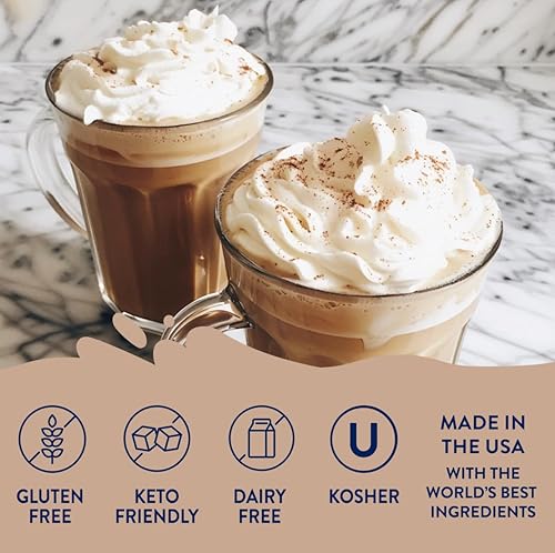 Miniatura 7 de Jordans Skinny - Jarabes tradicionales sin azúcar, 25.4 fl oz, 2 botellas (caramelo salado y vainilla)